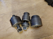 3 Greenlee Conduit Slug Buster Knockout Punch Sets - sizes below