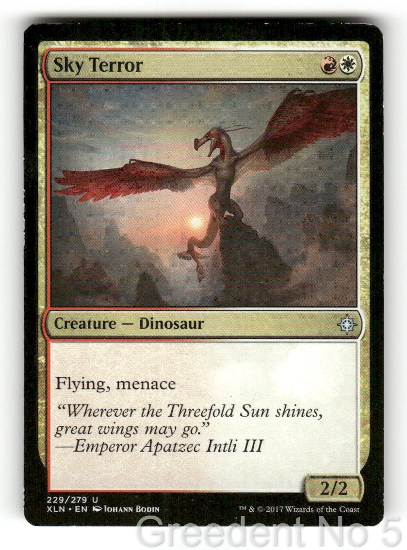 Sky Terror 229 Uncommon Ixalan Magic: The Gathering Heavily Played