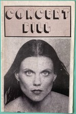 Ann Reinking Concert Bill / Playbill NYC Concert 4 Pages Total Light Wrinkle