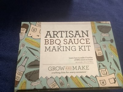 Grow and Make Artisan BBQ Sauce Making Kit New Sealed