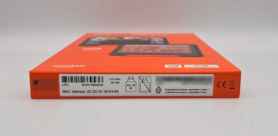 Das neue Amazon Fire HD 8 Kids Pro Tablet | 32GB | 12 Gen. 2024 | Avenger Marvel - Bild 3 von 3