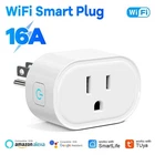 Tuya WiFi Smart Plug 16A US Outlet Alexa Google Assistant App Timer Remote...