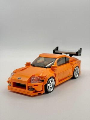   Happy Build PB8815 - Toyota Supra A80, mit Container, Power Block Lizenziert 