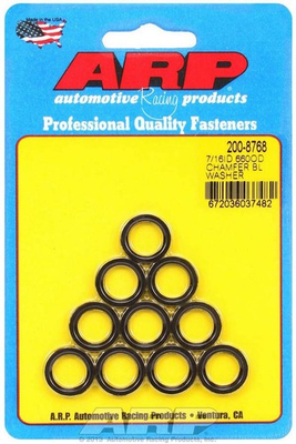 #ad #ad ARP Black Washers 7 16 ID x .660 OD 10 200 8768 $22.00