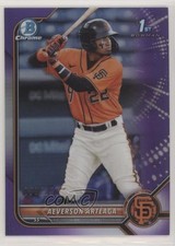 2022 Bowman Chrome Prospects Purple Refractor /250 Aeverson Arteaga #BCP-82 s3g