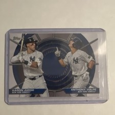 Topps - 2025 Series 2 Dynamic Duos Aaron Judge Anthony Volpe #DD-4 Yankees