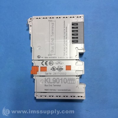 Beckhoff KL9010-0000 Box of 10 Bus End Terminals FNOB