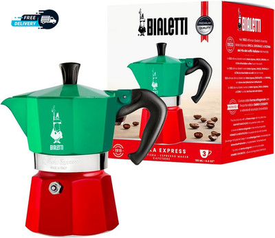 Moka Express Italia Collection Iconic Stovetop Espresso Maker Makes Real