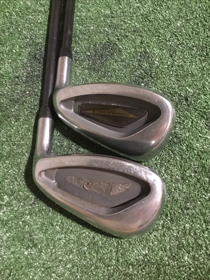 Yonex Ladies Titanium Hybrid Irons Set (7-PW-SW) Ultra Lightweight Graphite - Image 4 of 4