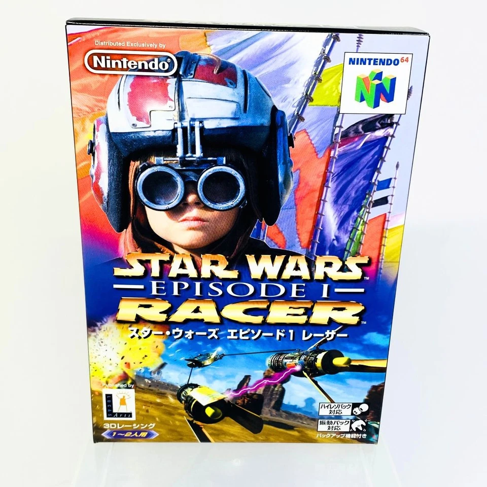 STAR WARS EPISODE1 RACER Nintendo 64 N64 JAPAN IMPORT JAPANESE OFFICIAL - Image 2 of 4