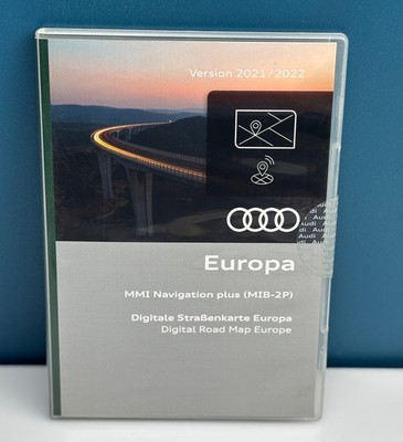NEUE ORIGINALE AUDI MIB-2P NAVIGATIONS SOFTWARE EUROPA VERSION 2021/2022