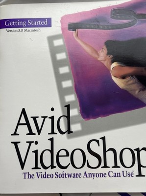 New Avid VideoShop 3.0 - video editing software for Apple Macintosh