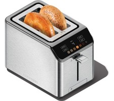Chefman Smart Touch Digital 2-Slice Toaster, 6 Shade Settings RJ31-SS-T-2S-UK
