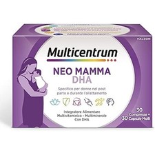 Multicentrum Neo Mamma DHA Integratore Alimentare Multivitaminico e Multiminera