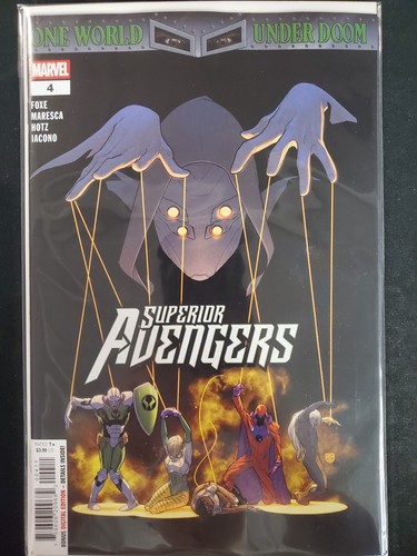 Superior Avengers #4 One World Under Doom Marvel 2025 Sehr guter Erhaltungszustand/NM Comics