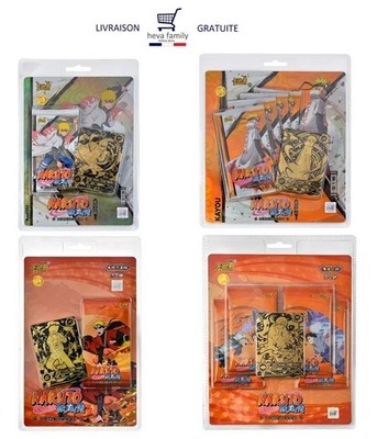 NARUTO KAYOU JCC TGC BLISTER PACK !  4Booster + 1 LR Promo Karte! 21 Karten NEU