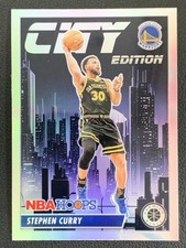 Stephen Curry 2023-24 Panini Premium Stock City Edition Holo Prizm #30
