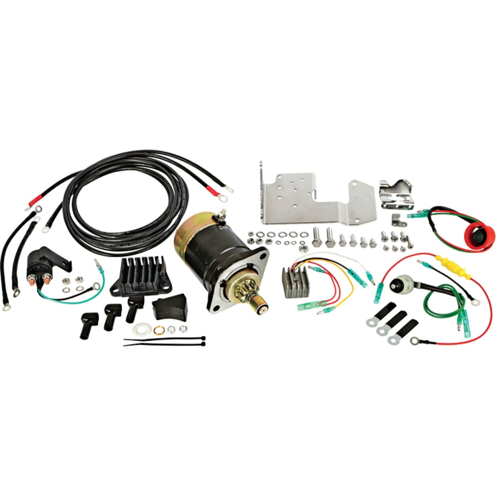 Electric Engine Start Kit For Nissan & Touatsu 25, 30 Outboa