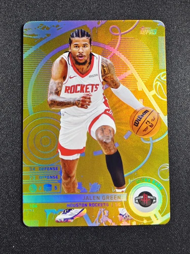2025 Topps Match Attax Basketball Ultra Rare Jalen Green #104