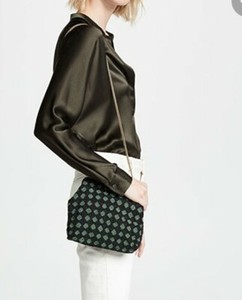 checkered clutch bolsa