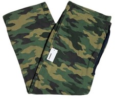 Sonoma Men's Soft Fleece Pajama Sleep Lounge Pants Bottoms 1XB Green Camo New