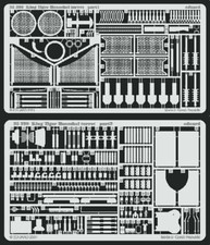 EDUARD 1/35 Scale P E DETAIL SET #35399 for TAMIYA KING TIGER HENSCHEL #35164