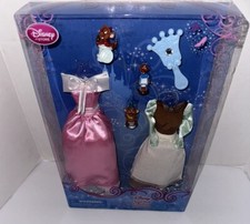 Disney Store Cinderella Classic Doll Collection Accessories Wardrobe W/ Mice New