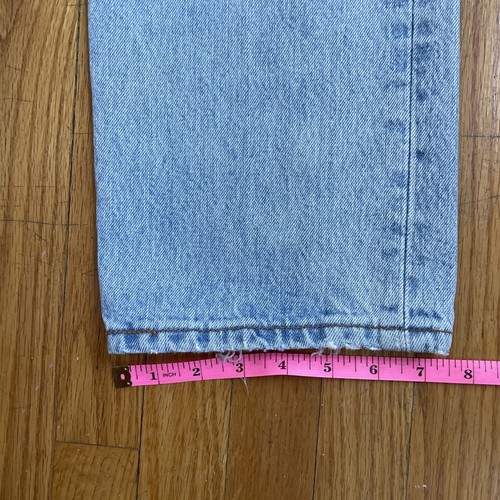 Levis 501 Jeans Mens 30 X 30 Blue Denim Button Fly Straight Leg Distressed - Picture 12 of 15