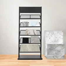 5-tier Sample Display Rack Trade Show Displays Freestanding Rack Organizer Stand