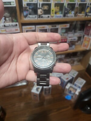Armani Exchange Gun Metal Grey Smoke MEN'S AX2086 Watch