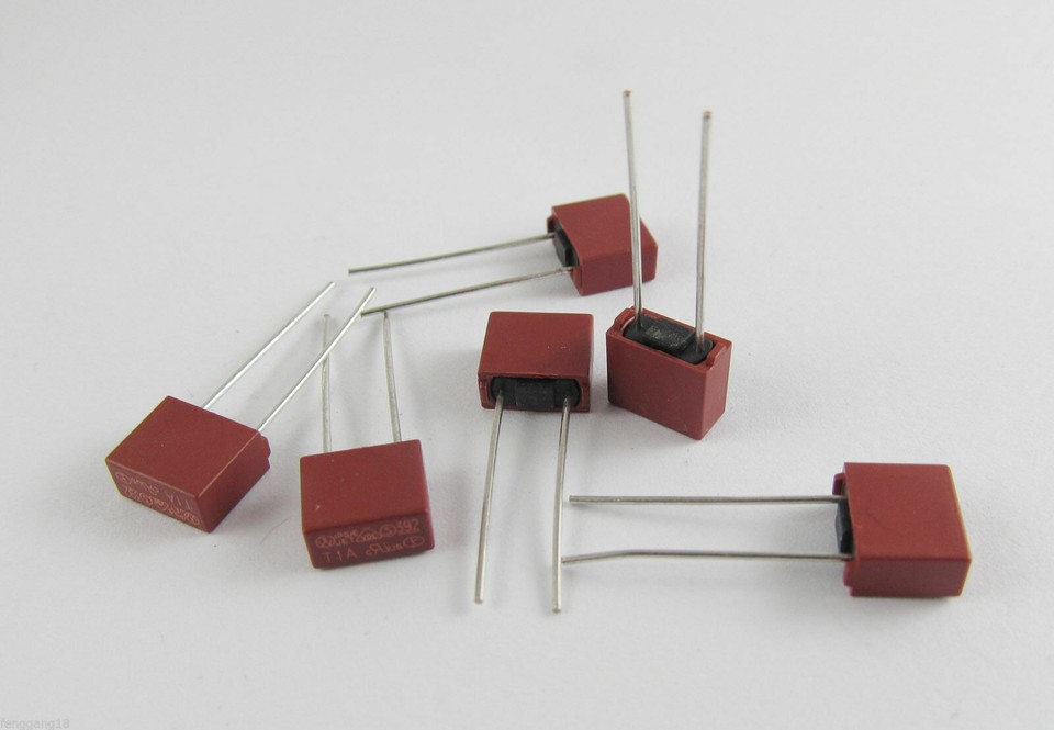 20pz DIP Miniaturizzato Montato Quadrato Lenta Micro Fusibile T44250V - Foto 6