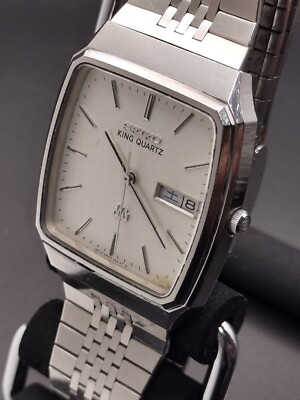 Vintage Seiko King Quartz 9443-5020 Twin Quartz Men's Watch
