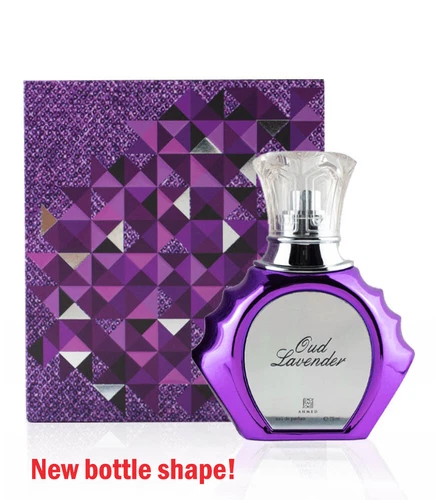 Oud Lavender by Ahmed Al Maghribi 75ml Spray - Free