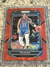 Tre Mann 2022-23 Prizm #69 Red Scope Prizm /88 Oklahoma City Thunder-BASKETBALL 