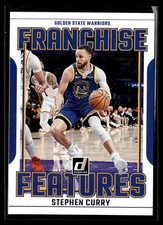 2023-24 Donruss Stephen Curry #21 Franchise Features Golden State Warriors