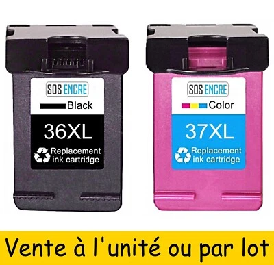 SOS ENCRE - Cartouches d'encre compatibles Lexmark 36 et 37 XL : x1 ou par Lot - Photo 1/4