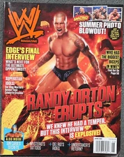 WWE WRESTLING MAGAZINE JUNE  2011 RANDY ORTON