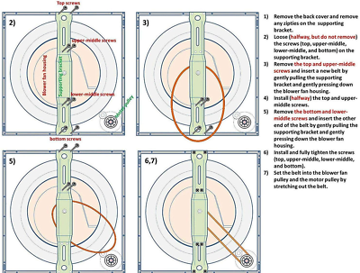 2 Pack Portable Compact Dryer Blower Fan BeltMini Dryer Blower Fan Belt For Panda Pan725sf150 Cuft Dryer - View #10