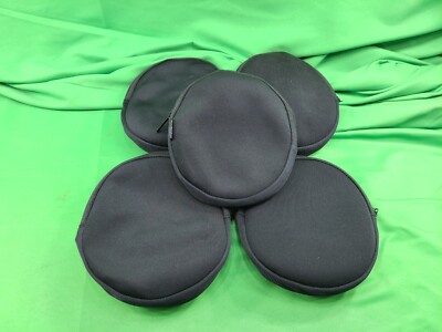 LOT OF 5 Jabra BiZ 2400 II Duo USB Black Headband Headset