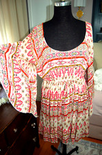 Women's Rebellion Dress Sz XL Boho, Peasant, Hippi Style
