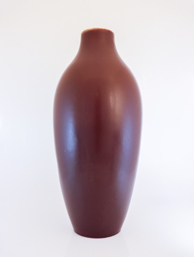 Large Brown Floor Vase - Carl-Harry Stålhane Rörstrand - Mid 20th Century
