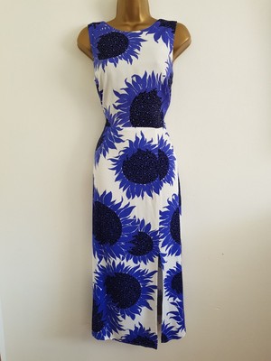 warehouse leaf tab sleeve dress