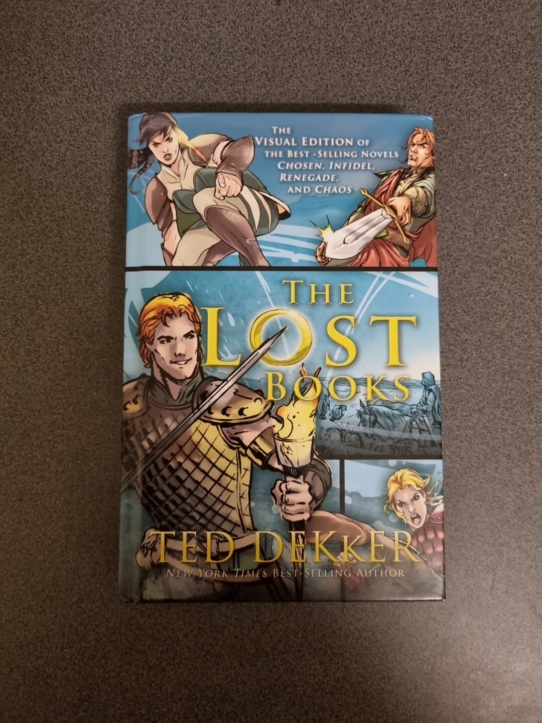 The Lost Books, Visual Edition by Ted Dekker (Hardcover, 2010) VGC - Free P&P