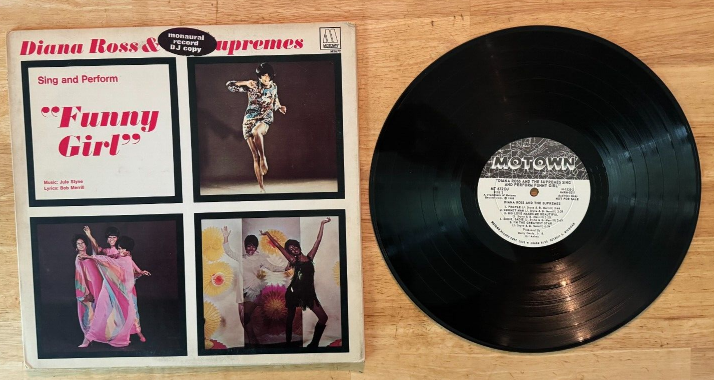33 LP THE SUPREMES (DIANA ROSS) FUNNY GIRL PROMO eBay