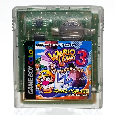 Wario Land 3 Gameboy Color GB Nintendo Cartridge Only Japan - Bild 1 von 3
