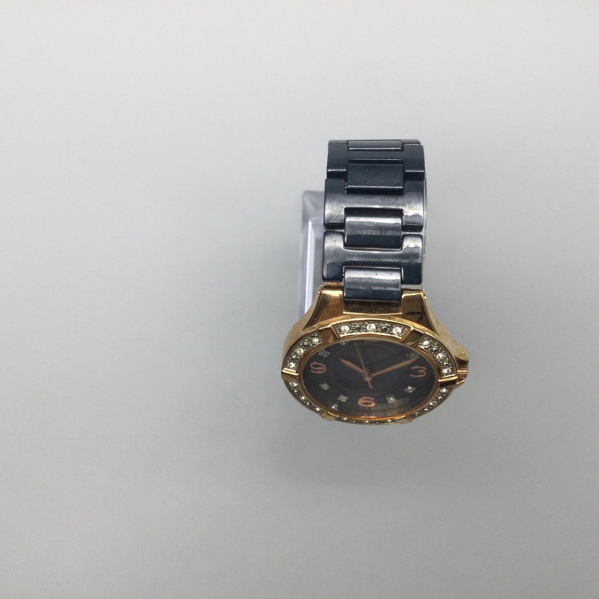 Anne Klein 10/8812 Ladies MOP Watch New Battery 18MM 7.75\