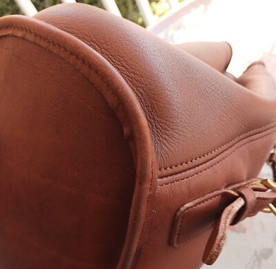 Coach 9994  Vintage British Tan Leather Backpack Tote Top Handle Detail Coach | Bags | Coach 9994 Medium Vintage British Tan Leather  main image 2