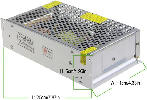 ALITOVE DC 24V 10A 240W Power Supply Adapter Transformer Switch AC 110V / 220V t - Picture 2 of 11