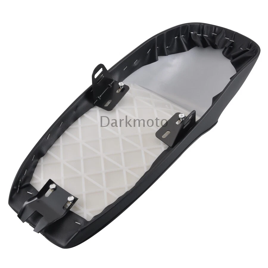 Sillín de cojín universal vintage para asiento de mocoso jorobado negro para café corredor Foto 4 de 4