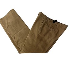 Vtg 70 80's Haggar Men's Tan CORDUROY MoD Pants BELL BOTTOM Cords DISCO Trousers